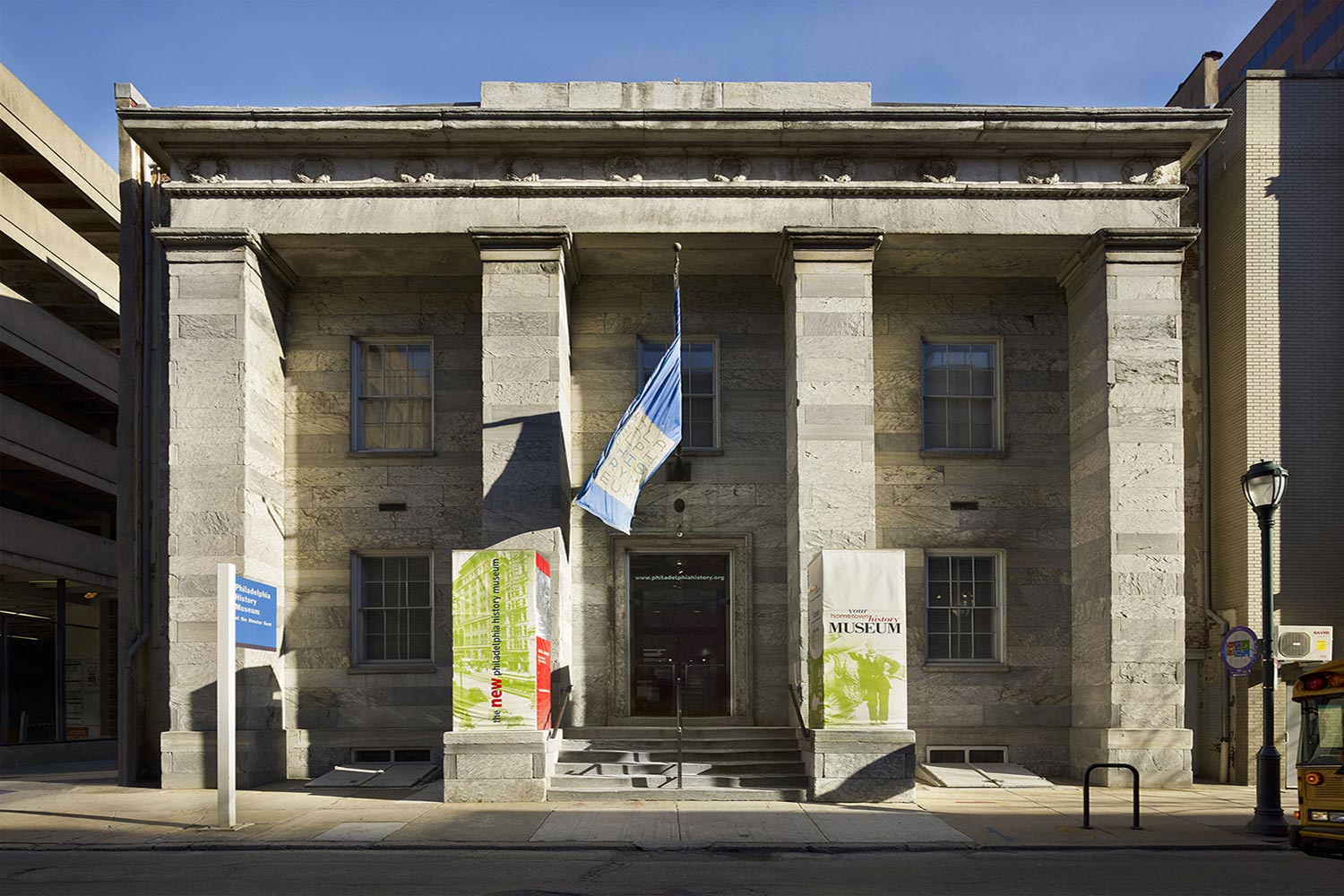 Exterior of Philadelphia History Museum