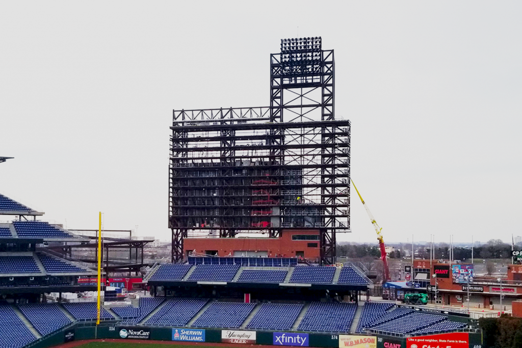 New Phillies ‘PhanaVision’ to be One of the Biggest in the Big Leagues