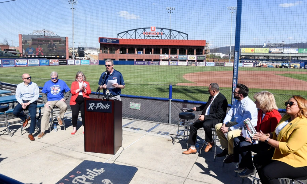 Reading Fightin Phils Unveil Progress on New Redner's Event Center,  Announce Stadium Upgrades - EwingCole