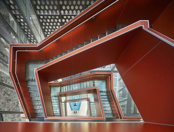 Interior stairwell.
