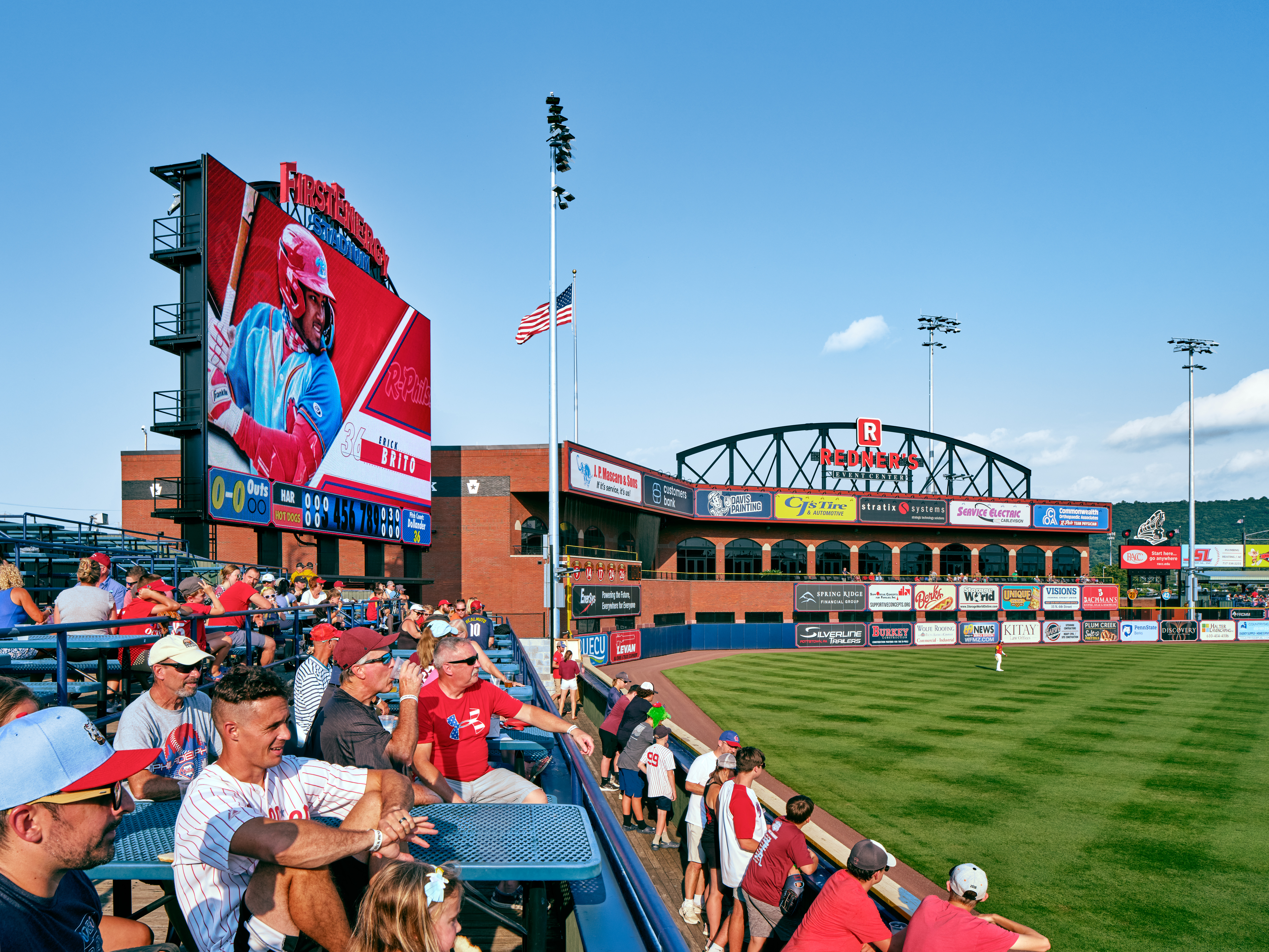 FirstEnergy Stadium Clubhouse Renovation | Reading Fightin Phils